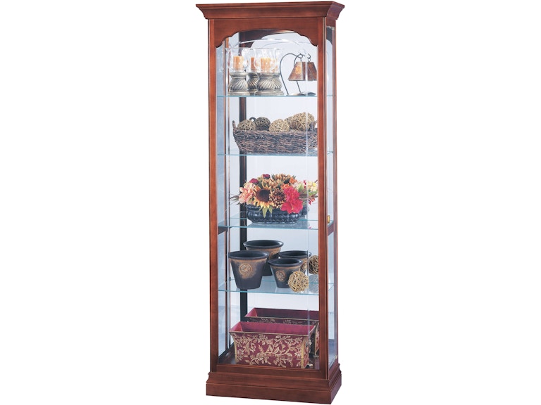 Howard Miller Living Room Portland Curio Cabinet 680340 at Norwood Furniture