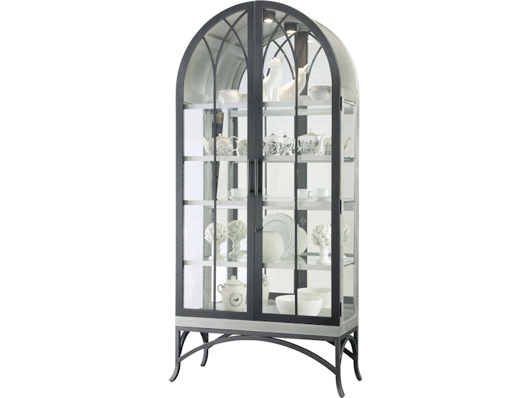 Howard Miller Living Room Ramona II Curio 680701 at Norwood Furniture