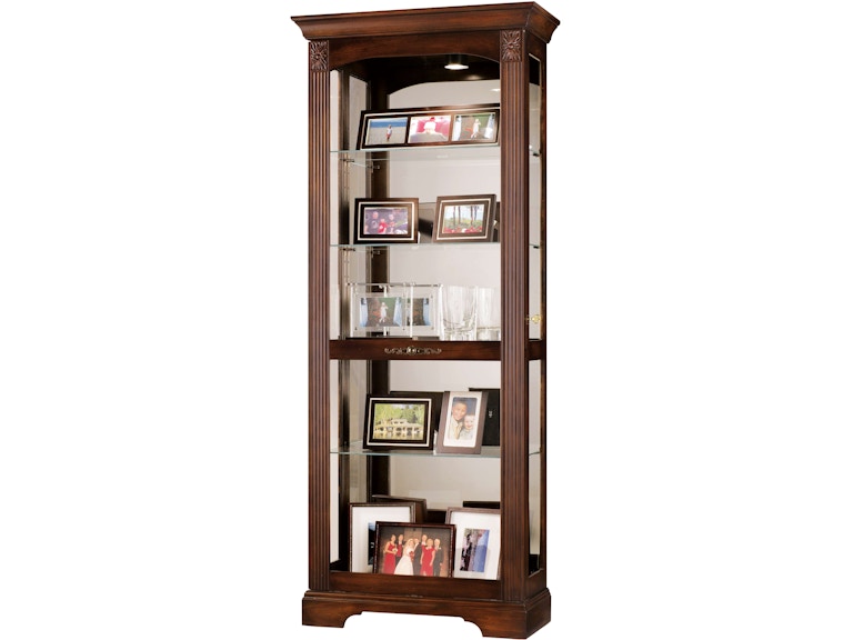 Howard Miller Living Room Ricardo Curio Cabinet 680420 at Norwood Furniture