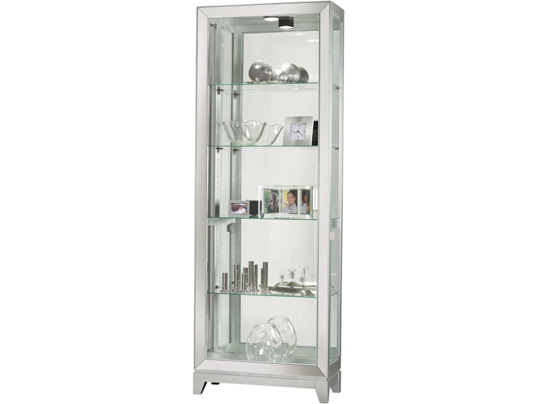 Howard Miller Living Room Shayne Curio Cabinet 680590 at Norwood Furniture