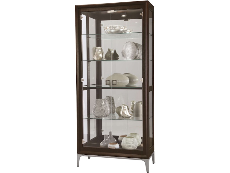 Howard Miller Living Room Sheena Curio Cabinet 680692 at Norwood Furniture