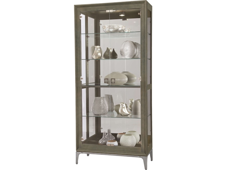 Howard Miller Living Room Sheena III Curio Cabinet 680694 at Norwood Furniture