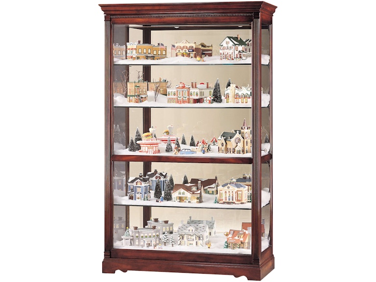 Howard Miller Living Room Townsend Curio Cabinet 680235 at Norwood Furniture