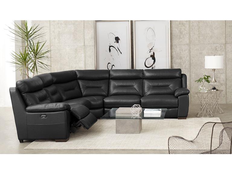 HTL Living Room Leather Sectional RS-11225_Sect_LA at Norwood Furniture