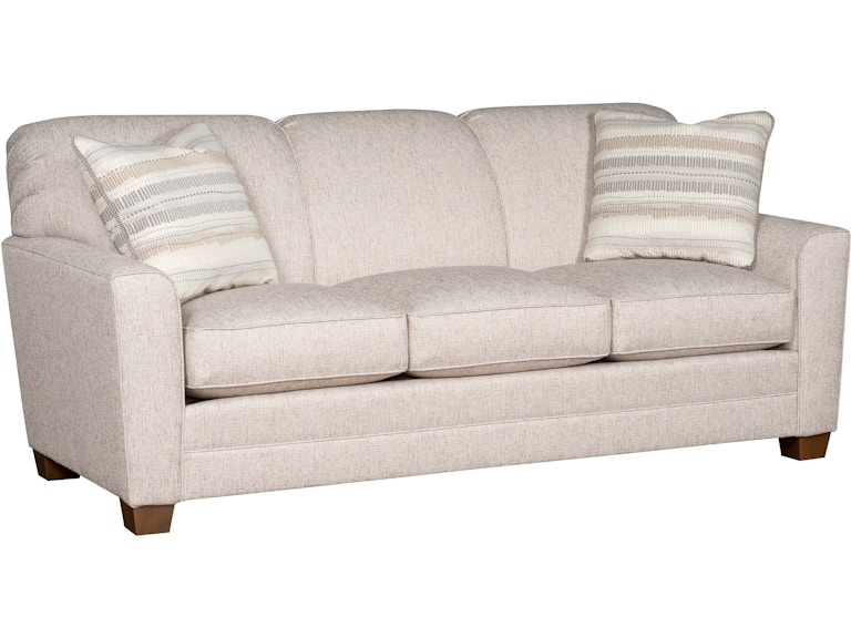 King Hickory Living Room Amy Tight Back Sofa 7800-FCW-F at Norwood Furniture