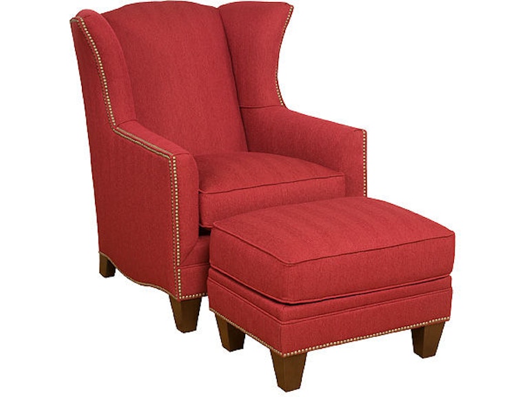 King Hickory Living Room Athens Ottoman 778 at Norwood Furniture