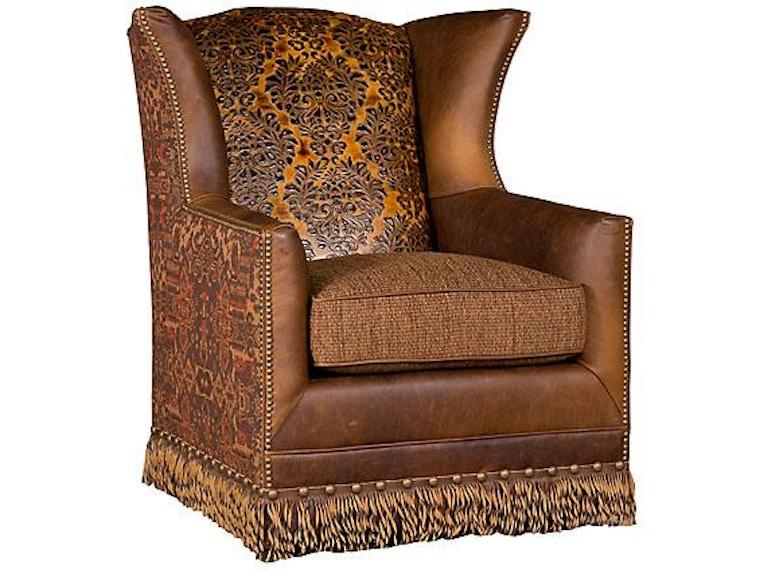 King Hickory Living Room Athens Swivel Chair 771-SLF at Norwood Furniture
