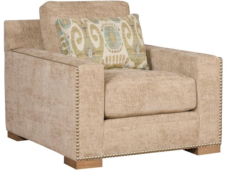 King Hickory Living Room California Fabric Chair 5801 at Norwood Furniture