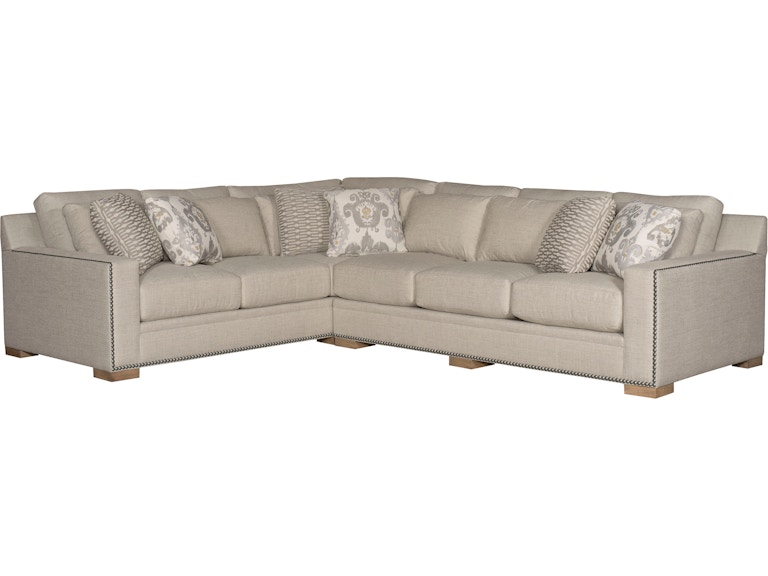 King Hickory Living Room California Fabric Sectional 5800-Sect-F at Norwood Furniture