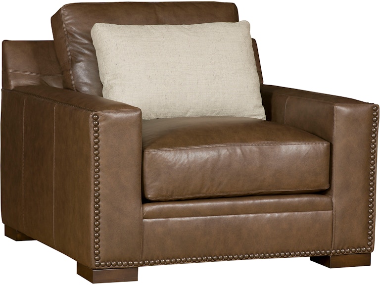 King Hickory Living Room California Leather Chair 5801-L at Norwood Furniture