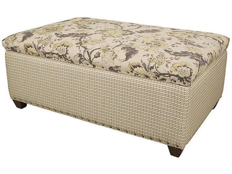 King Hickory Living Room Depot Storage Ottoman STO-3048-F at Norwood Furniture