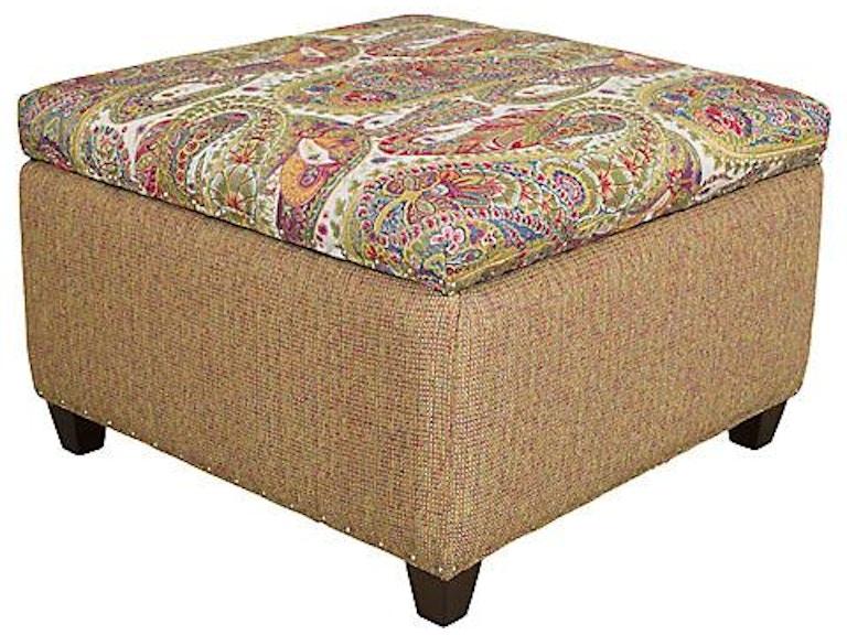 King Hickory Living Room Depot Storage Ottoman STO-3030-F at Norwood Furniture