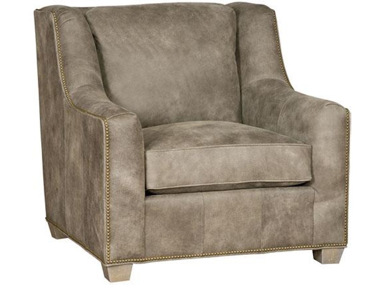 King Hickory Living Room Drake Leather Chair 6201-11G-L at Norwood Furniture