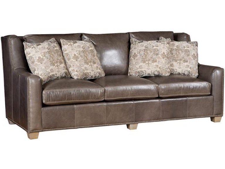 King Hickory Living Room Drake Leather Sofa 6200-33G-L at Norwood Furniture King Hickory Living Room Drake Leather Sofa 6200-33G-L at Norwood Furniture