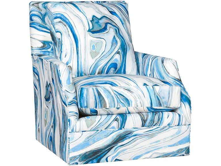 King Hickory Living Room Emma Swivel Chair C33-01-S at Norwood Furniture
