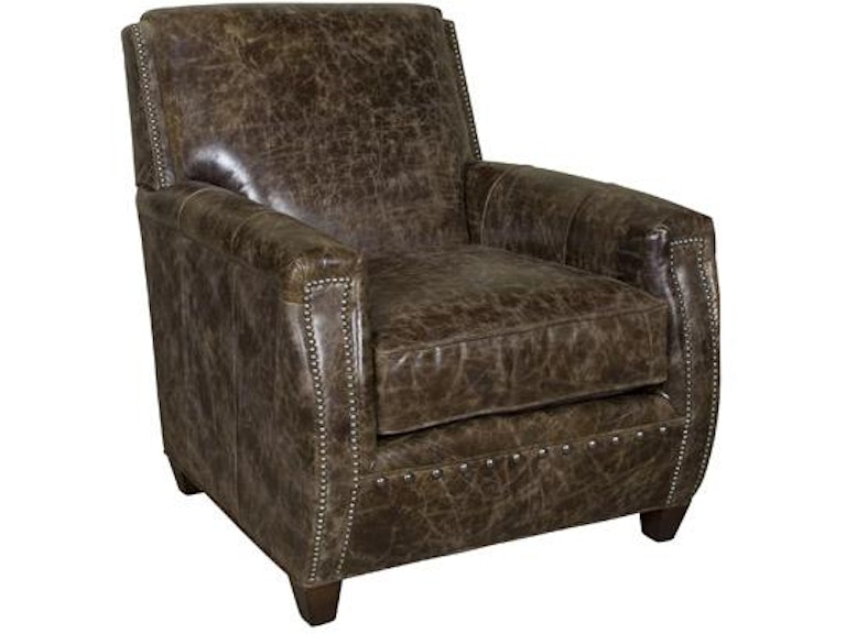 King Hickory Living Room Grant Leather Chair C19-01-L at Norwood Furniture