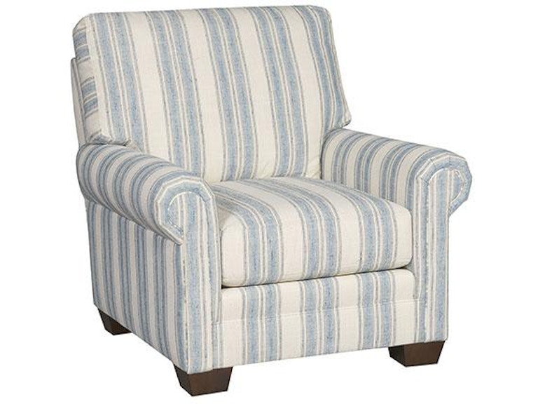 King Hickory Living Room Jordan Gold Chair 9501-PLW-F at Norwood Furniture