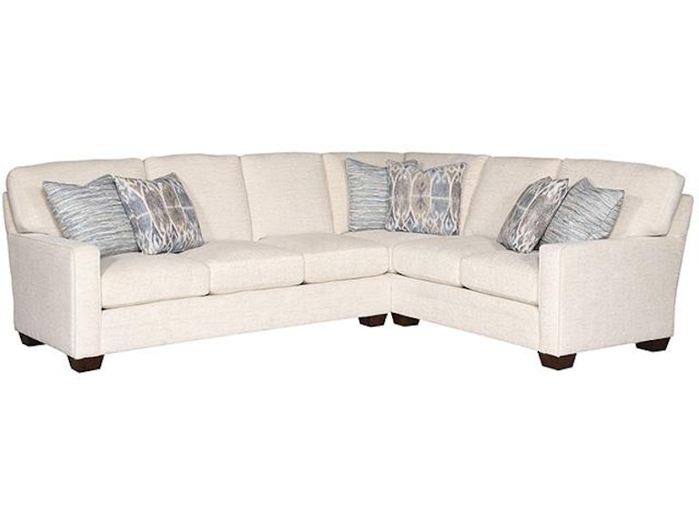 King Hickory Living Room Jordan Silver Sectional 5500-Silver Sect at Norwood Furniture