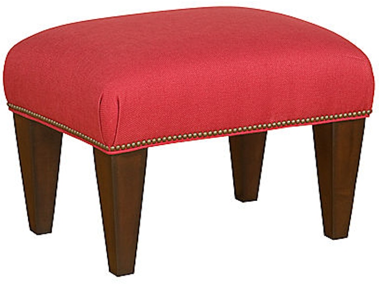 King Hickory Living Room Moderne Ottoman W-007-1824 at Norwood Furniture