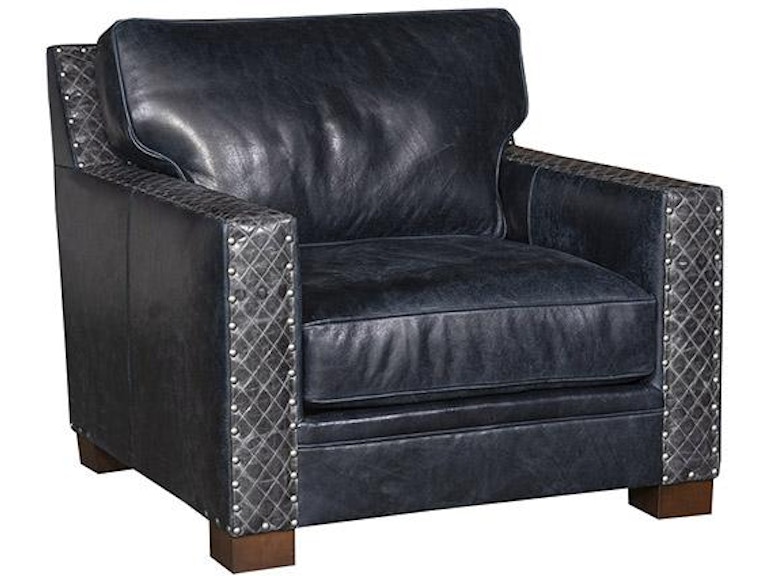 King Hickory Living Room Montana Leather Chair 7301-L at Norwood Furniture
