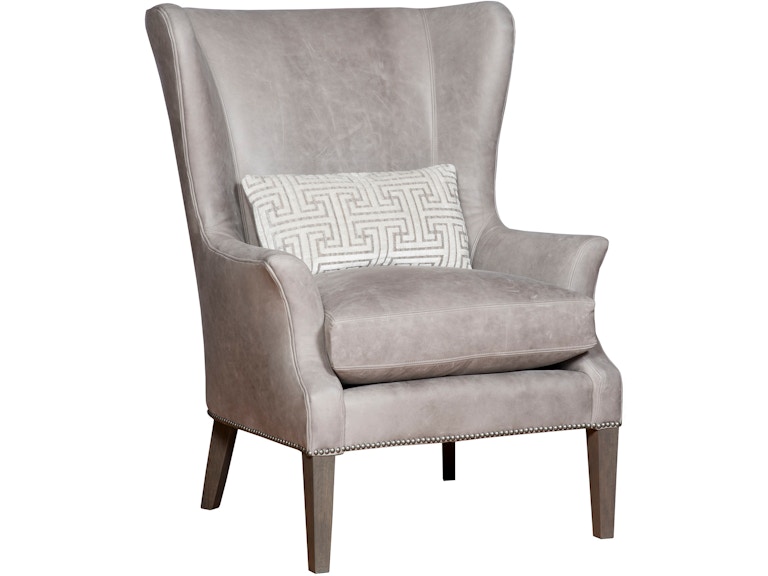King Hickory Living Room Portland Leather Chair C52-01-L at Norwood Furniture