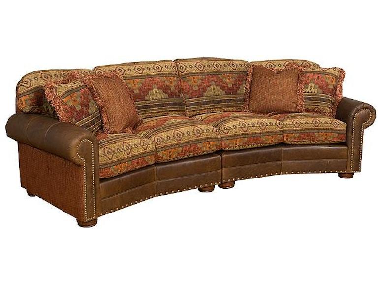 King Hickory Living Room Ricardo Conversation Sofa 9922-LF at Norwood Furniture