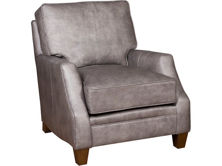 King Hickory Living Room Riley Leather Chair C61-01-L at Norwood Furniture