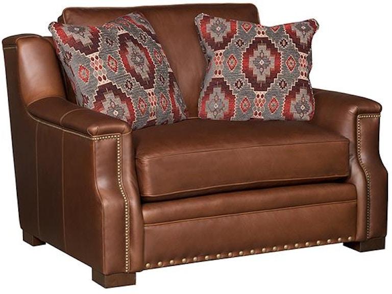 King Hickory Living Room Sally Leather Chair 2455-L at Norwood Furniture