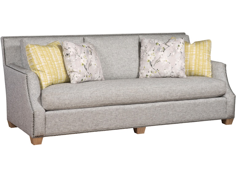King Hickory Living Room Santiago Bench Cushion Sofa 2350 At Norwood Furniture