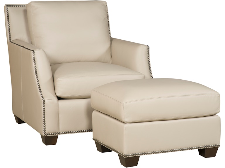 King Hickory Living Room Santiago Leather Chair 2301-L at Norwood Furniture