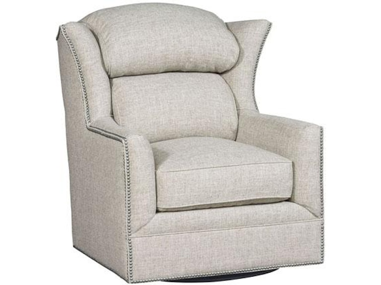 King Hickory Living Room Santorini Swivel Chair 761-S at Norwood Furniture