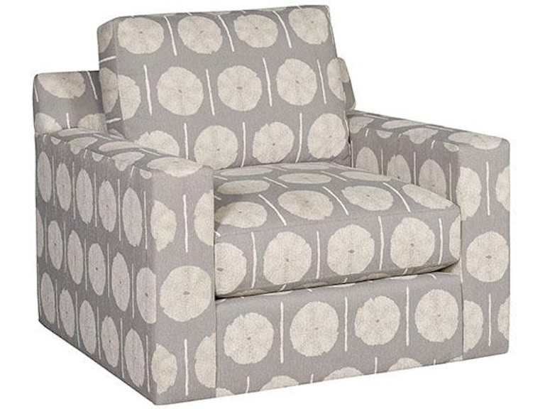 King Hickory Living Room Soho Swivel Chair 8901-S at Norwood Furniture