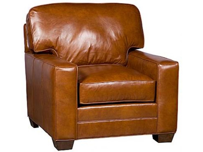 King Hickory Living Room Winston Leather Chair 7401-TLM-L at Norwood Furniture