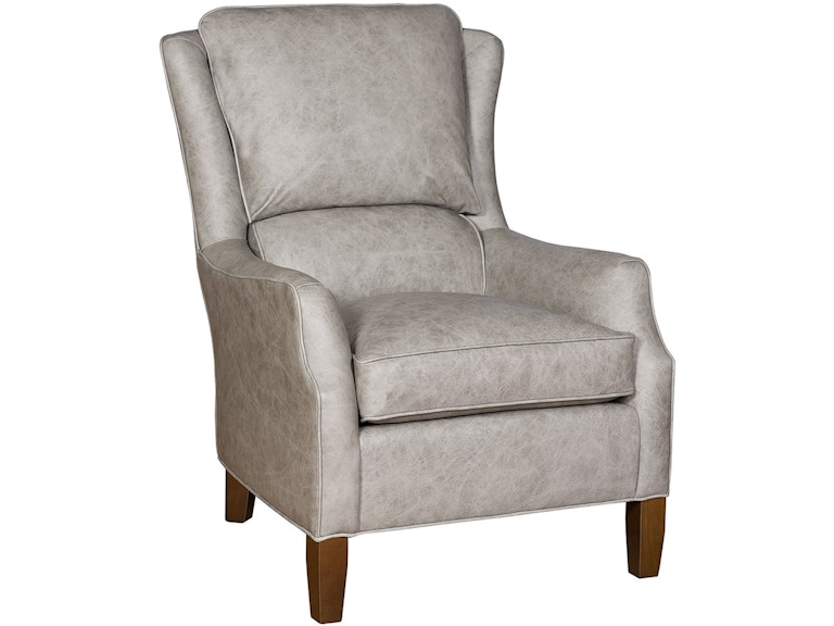 King Hickory Living Room Wolfe Leather Chair 641-L at Norwood Furniture