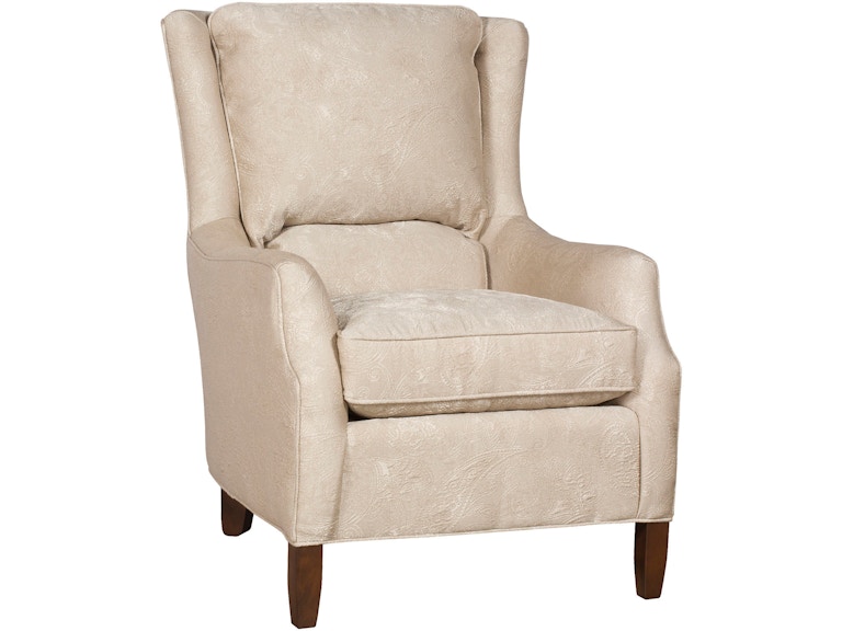 King Hickory Living Room Writer Fabric Chair 621 at Norwood Furniture