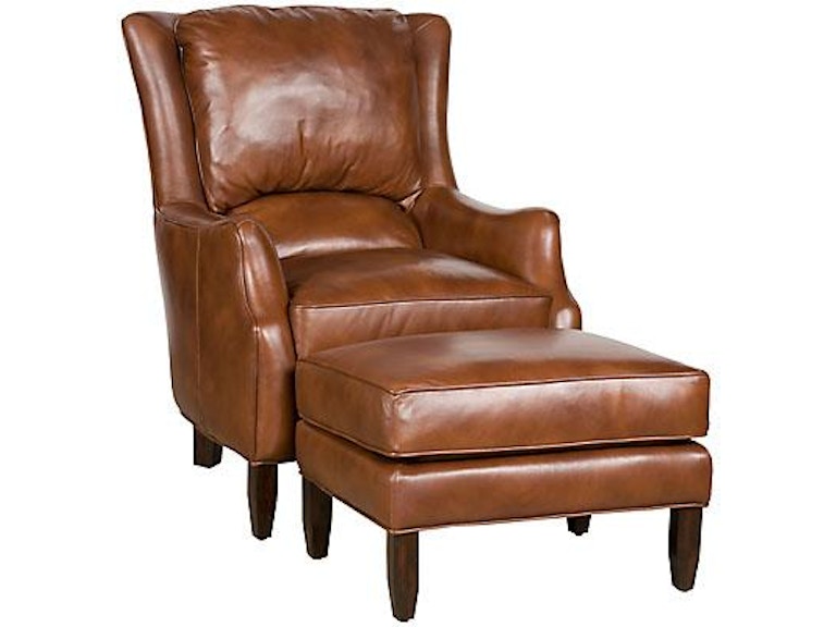 King Hickory Living Room Writer Ottoman 628D at Norwood Furniture