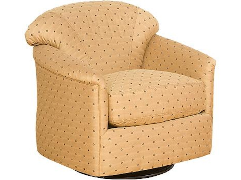 King Hickory Living Room Zeuss Swivel Glide Chair 541-S at Norwood Furniture