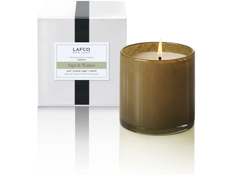 LAFCO 15.5oz Sage & Walnut Candle 147726 At Norwood Furniture