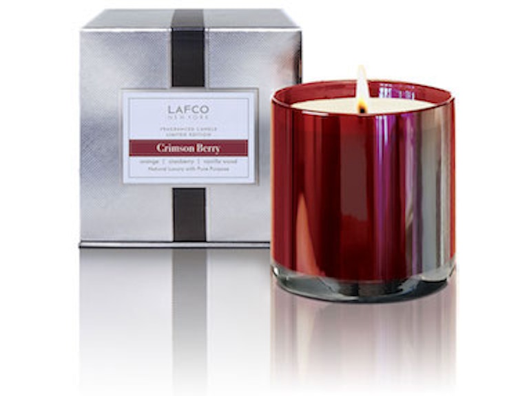 LAFCO 6.5oz Crimson Berry Candle 147752 at Norwood Furniture