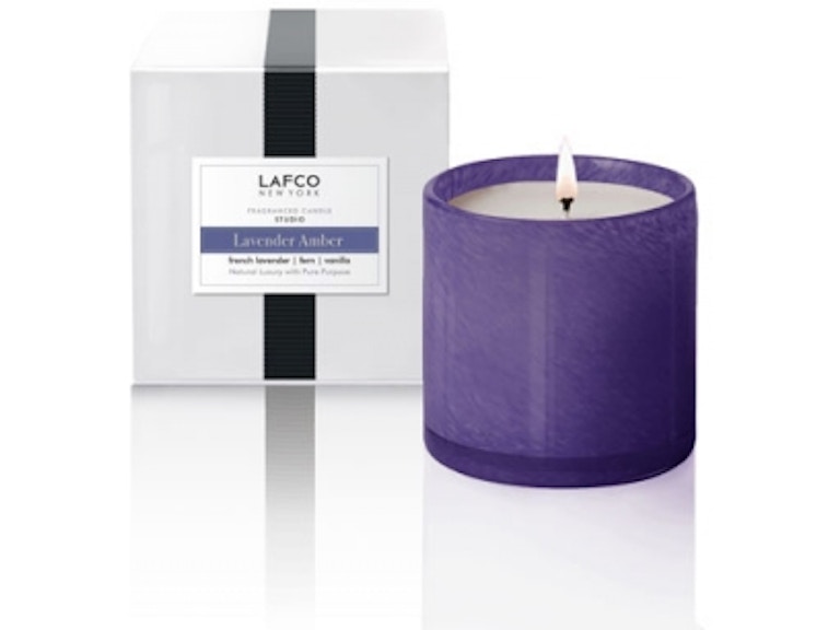 LAFCO Lavender Amber 15.5oz Candle 146317 at Norwood Furniture