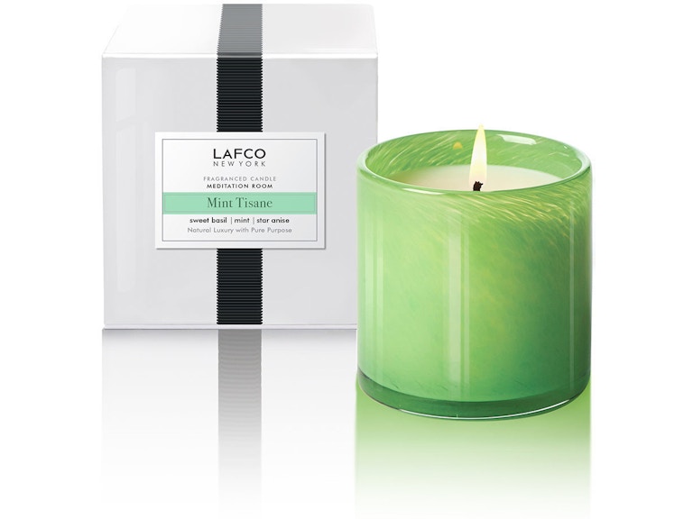 LAFCO Mint Tisane 15.5oz Candle MNTTS LG at Norwood Furniture