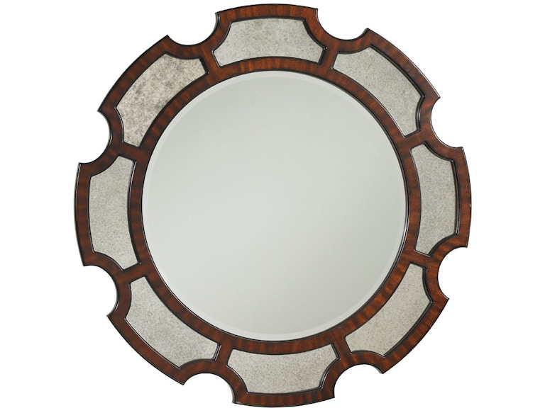 Lexington Bedroom De Mar Round Mirror 708-201 at Norwood Furniture