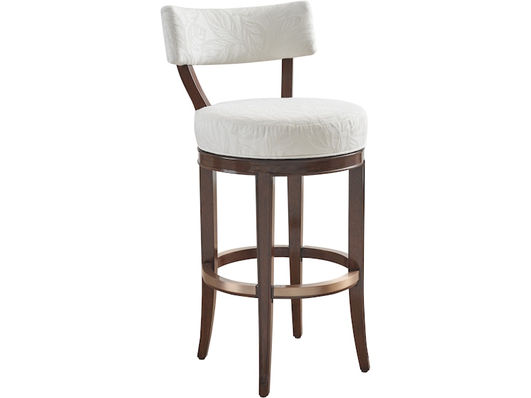 Lexington Casual Dining Giles Upholstered Swivel Bar Stool 743-896 at Norwood Furniture