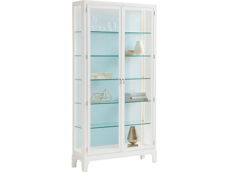 Lexington Casual Dining Lakeshore Curio -Sky Blue 415-864LB at Norwood Furniture