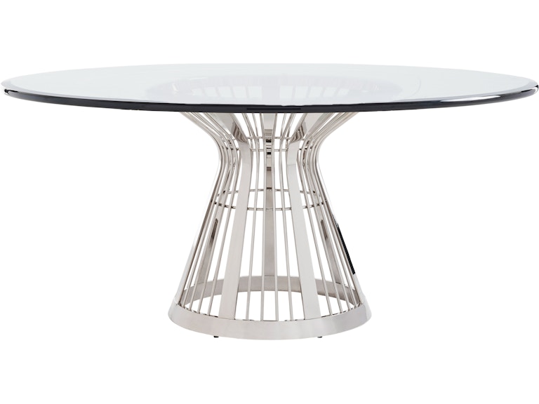Lexington Casual Dining Riviera 72 Inch Stainless Dining Table 732-875-72C at Norwood Furniture