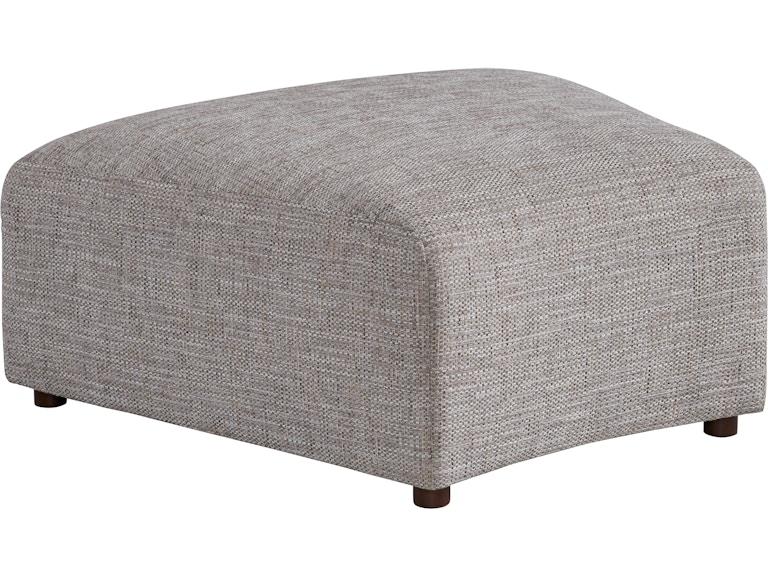 Lexington Living Room Alston Wedge Ottoman 7662-54 at Norwood Furniture