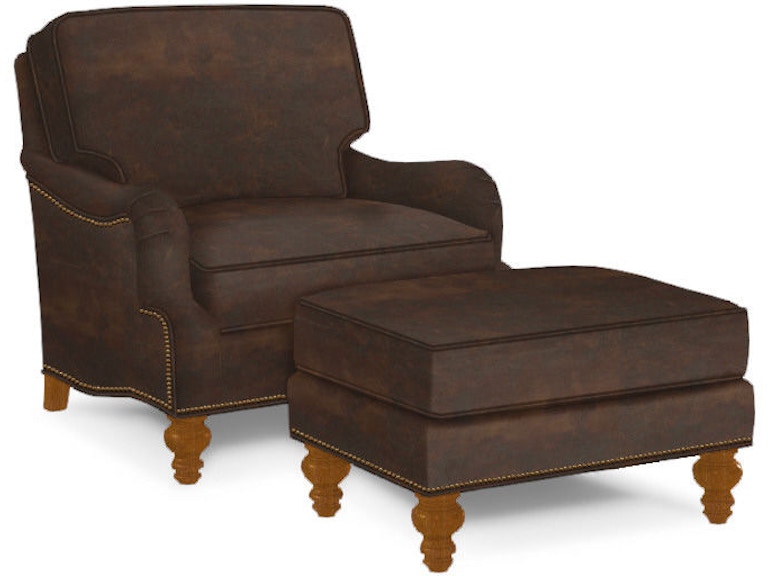 Lexington Living Room Amelia Leather Chair LL7275-11 at Norwood Furniture