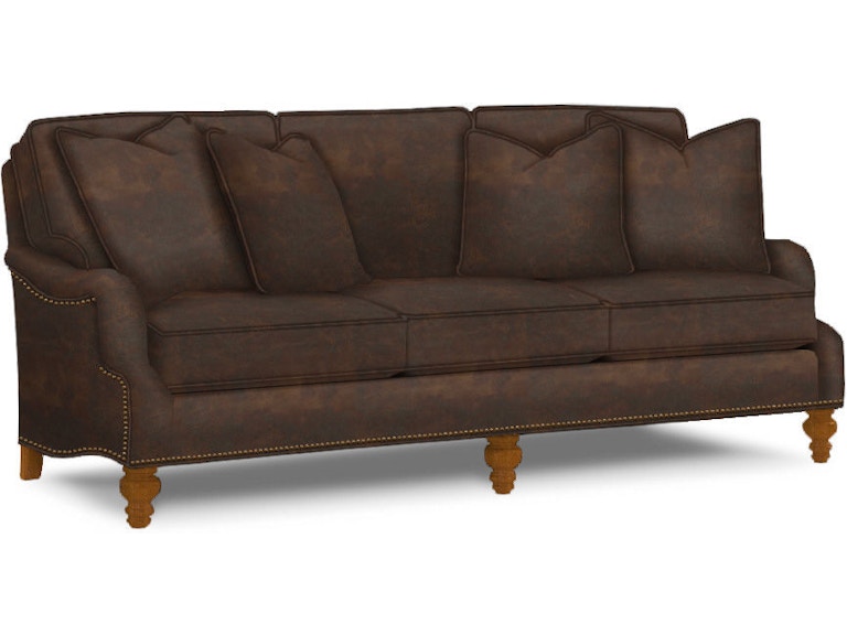 Lexington Living Room Amelia Leather Sofa LL7275-33 at Norwood Furniture