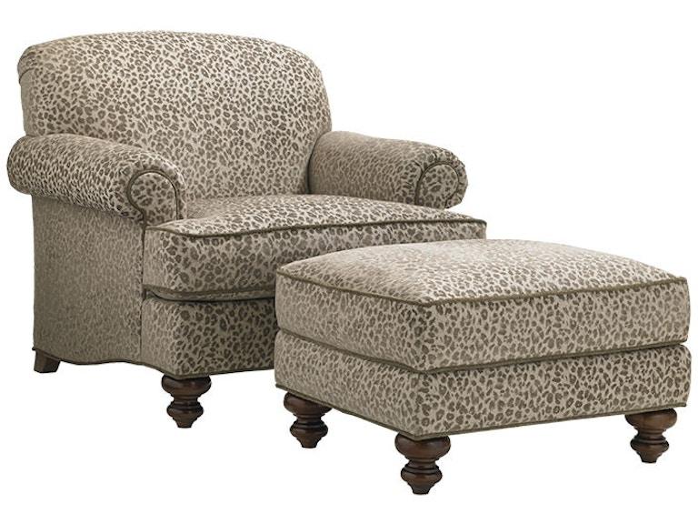 Lexington Living Room Asbury Ottoman 7608-44 at Norwood Furniture