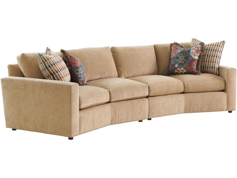 Lexington Living Room Ashbury Sectiional 7878-AA-Sectional at Norwood Furniture